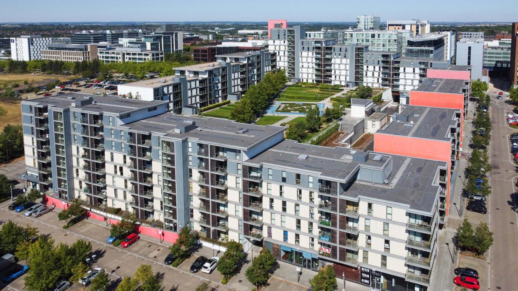 Cotels At Vizion Serviced Apartments, Superfast Broadband, Central Location, Free Parking, Fully Equipped Kitchen Milton Keynes Ngoại thất bức ảnh